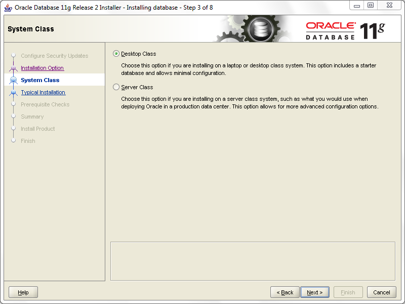 install oracle step 3